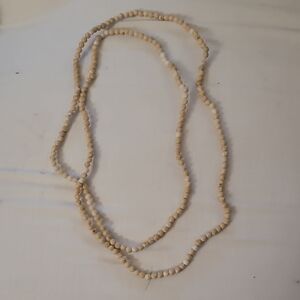 Elegant Tan Beaded Necklace